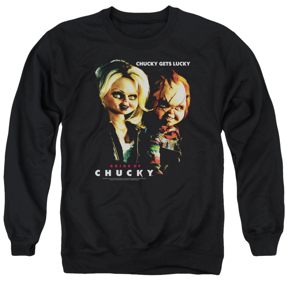 Child's Play Chucky Gets Lucky - Men's Crewneck Sweatshirt T-Shirts, Hoodie | CiraTrend.com