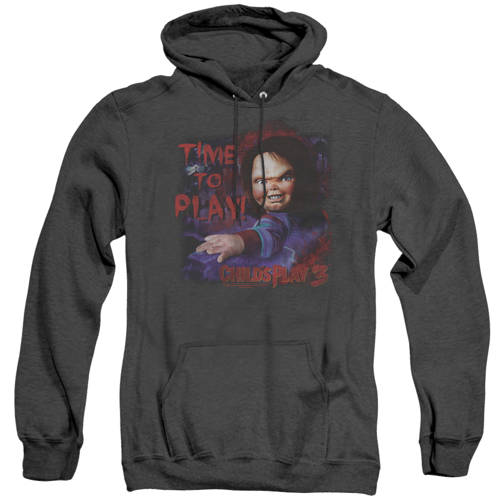 Child's Play Time To Play - Heather Pullover Hoodie T-Shirts, Sweatshirt | CiraTrend.com