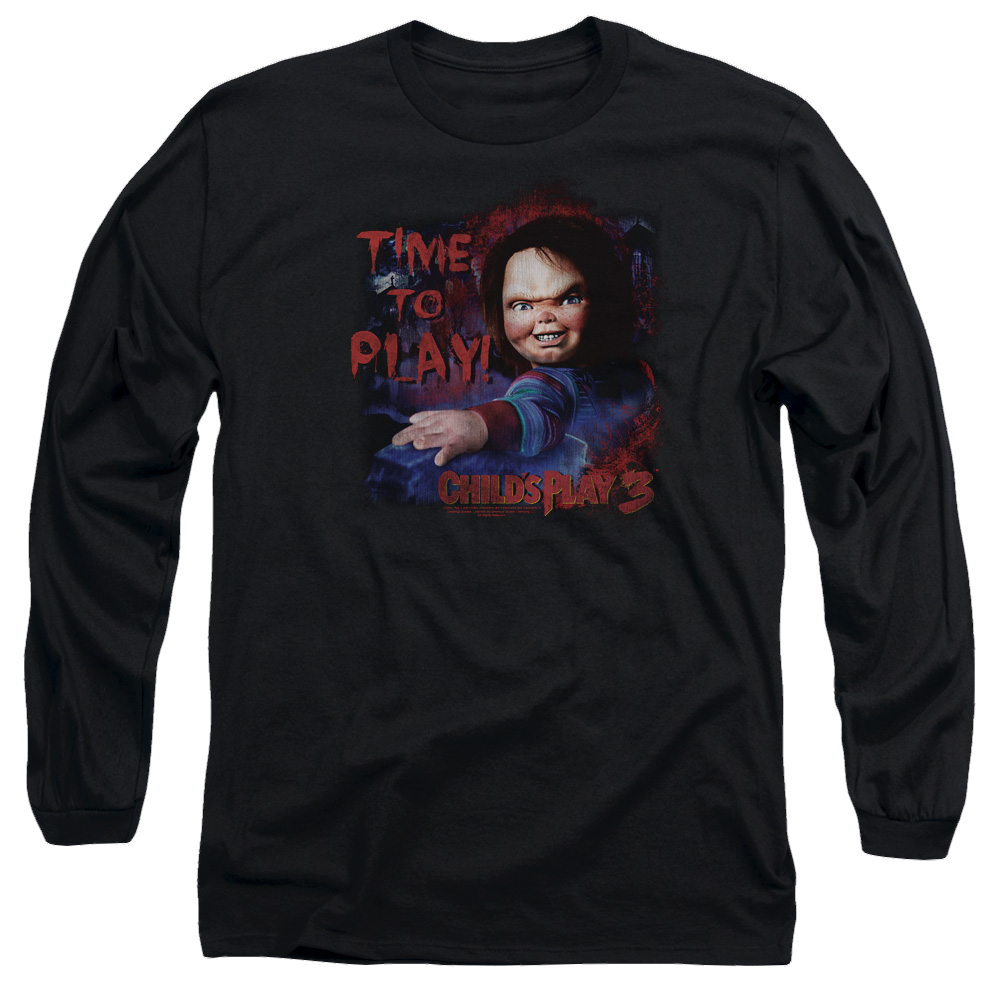 Child's Play Time To Play - Men's Long Sleeve T-Shirt Hoodie, Sweatshirt | CiraTrend.com