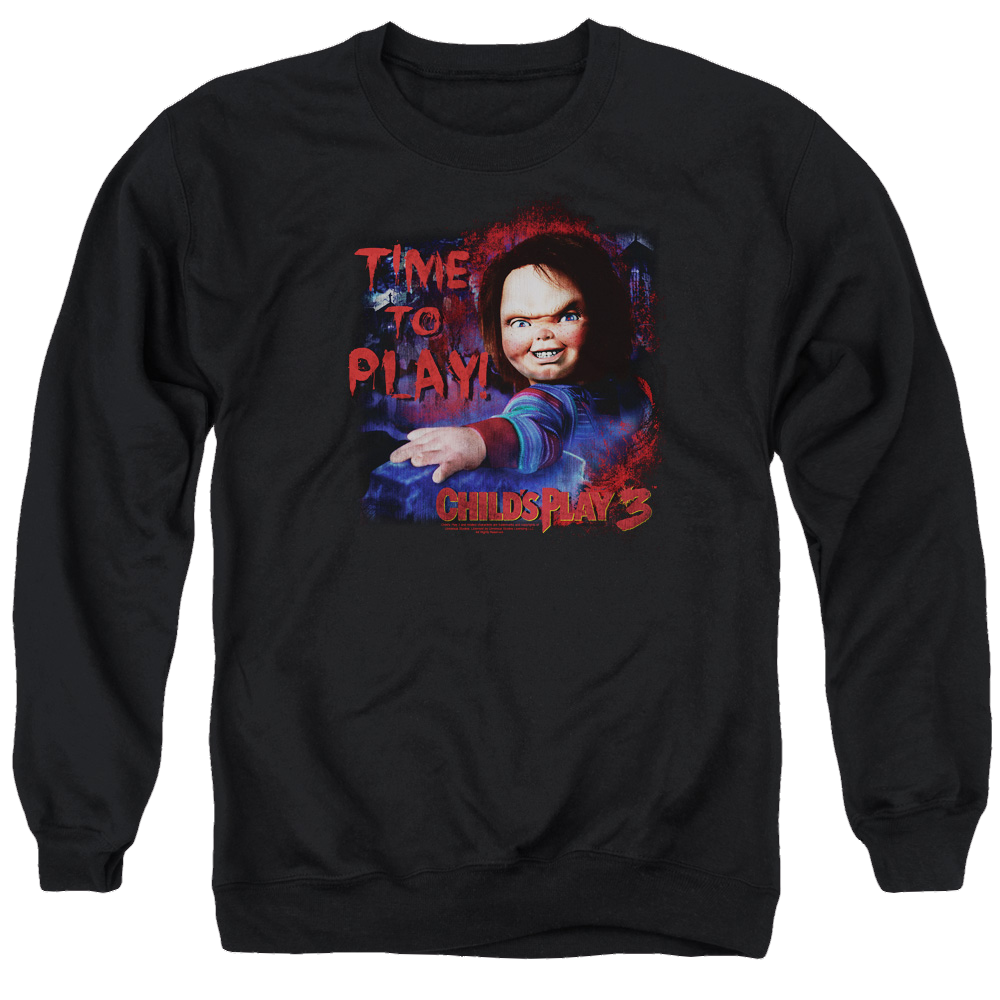 Child's Play Time To Play - Men's Crewneck Sweatshirt T-Shirts, Hoodie | CiraTrend.com