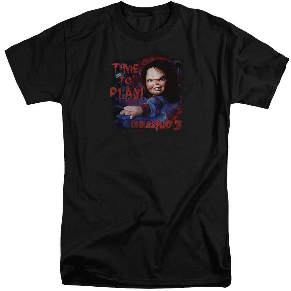 Child's Play Time To Play - Men's Tall Fit T-Shirt Hoodie, Sweatshirt | CiraTrend.com