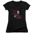 Child's Play Time To Play - Juniors V-Neck T-Shirt Hoodie, Sweatshirt | CiraTrend.com