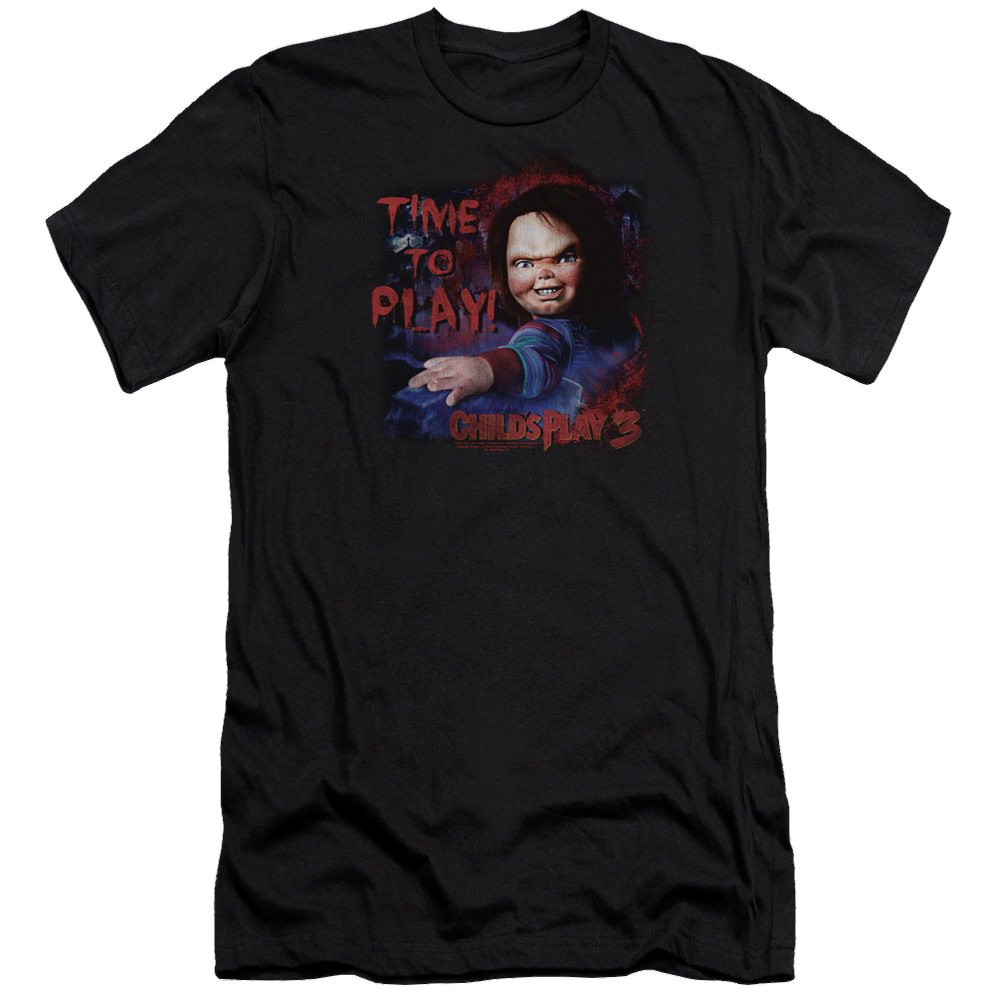 Child's Play Time To Play - Men's Premium Slim Fit T-Shirt Hoodie, Sweatshirt | CiraTrend.com