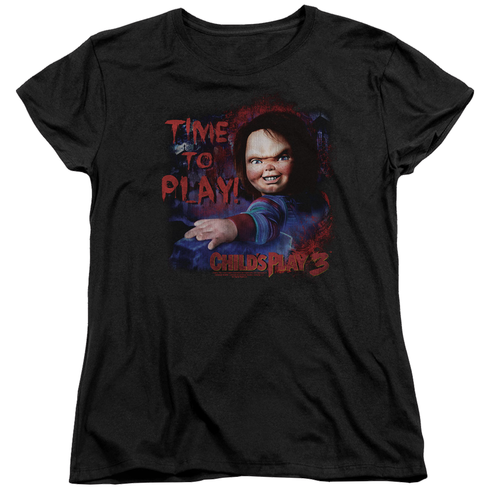 Child's Play Time To Play - Women's T-Shirt Hoodie, Sweatshirt | CiraTrend.com