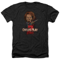 Child's Play Heres Chucky - Men's Heather T-Shirt Hoodie, Sweatshirt | CiraTrend.com