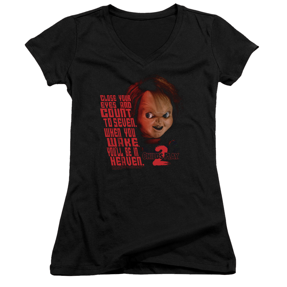 Child's Play In Heaven - Juniors V-Neck T-Shirt Hoodie, Sweatshirt | CiraTrend.com