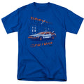 Back To The Future Lightning Strikes Mens T Shirt Royal Blue Hoodie, Sweatshirt | CiraTrend.com