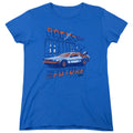 Back To The Future Lightning Strikes Womens T Shirt Royal Blue Hoodie, Sweatshirt | CiraTrend.com