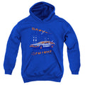 Back To The Future Lightning Strikes Kids Youth Hoodie Royal Blue T-Shirts, Sweatshirt | CiraTrend.com
