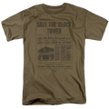 Back To The Future Trilogy Clock Tower - Men's Regular Fit T-Shirt Hoodie, Sweatshirt | CiraTrend.com