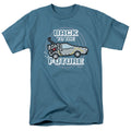 Back To The Future 8 Bit Future Mens T Shirt Slate Slate Hoodie, Sweatshirt | CiraTrend.com