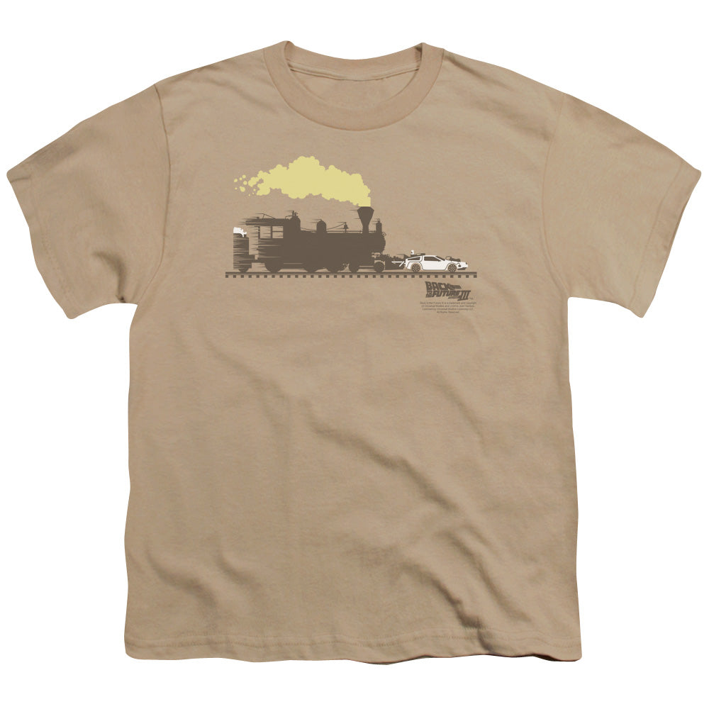 Back Future III Pushing Delorean Sand T-Shirts, Hoodie, Sweatshirt