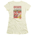 Back To The Future II Sports Almanac Junior Sheer Cap Sleeve Womens T Shirt Cream Hoodie, Sweatshirt | CiraTrend.com