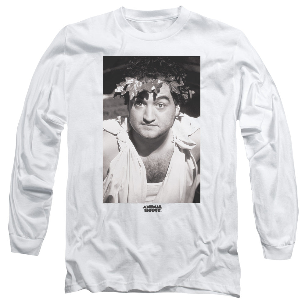 Animal House The Animal Mens Long Sleeve Shirt White Hoodie, Sweatshirt | CiraTrend.com (Image 1)