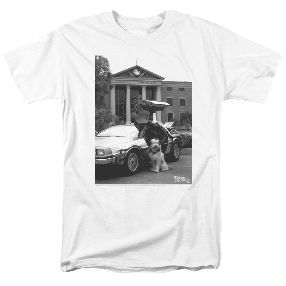 Back to the Future Trilogy Einstein - Men's Regular Fit T-Shirt Hoodie, Sweatshirt | CiraTrend.com