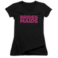 Bridesmaids Logo - Juniors V-Neck T-Shirt Hoodie, Sweatshirt | CiraTrend.com