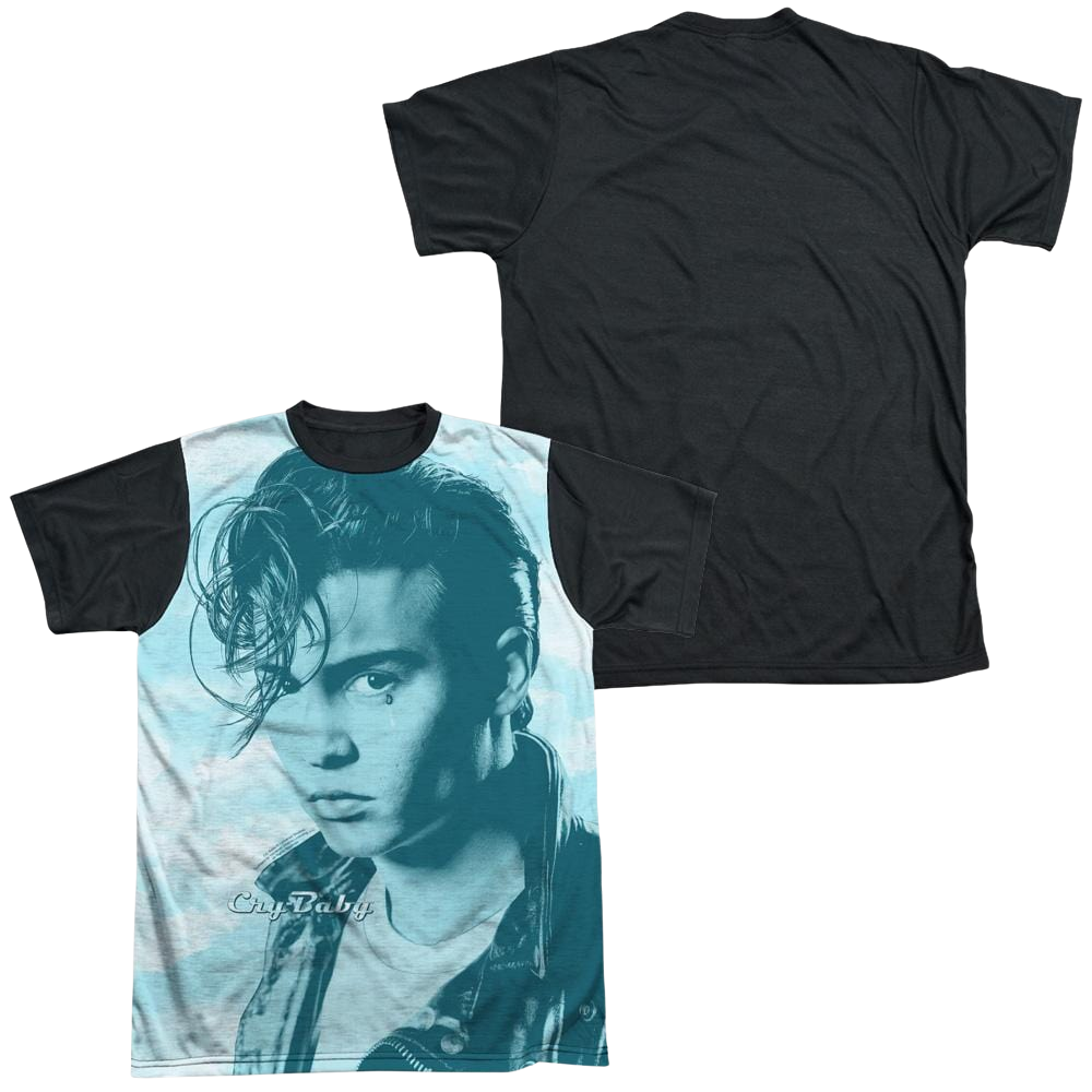Cry Baby Crying Cloud - Men's Black Back T-Shirt Hoodie, Sweatshirt | CiraTrend.com