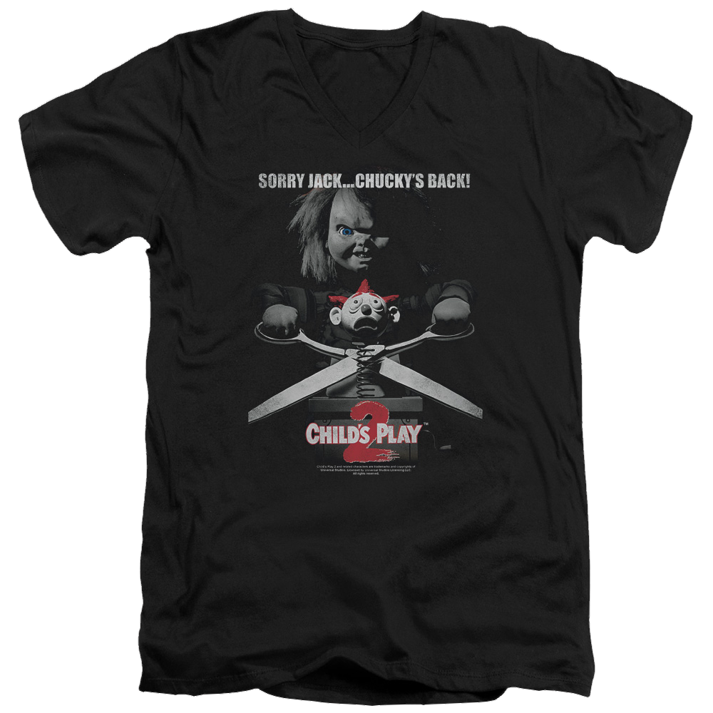 Child's Play Jack Poster - Men's V-Neck T-Shirt Hoodie, Sweatshirt | CiraTrend.com
