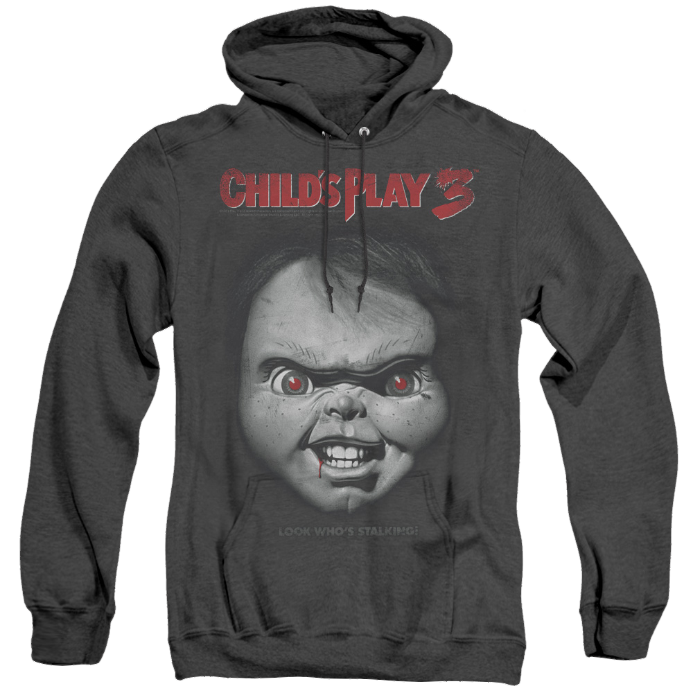 Child's Play Face Poster - Heather Pullover Hoodie T-Shirts, Sweatshirt | CiraTrend.com