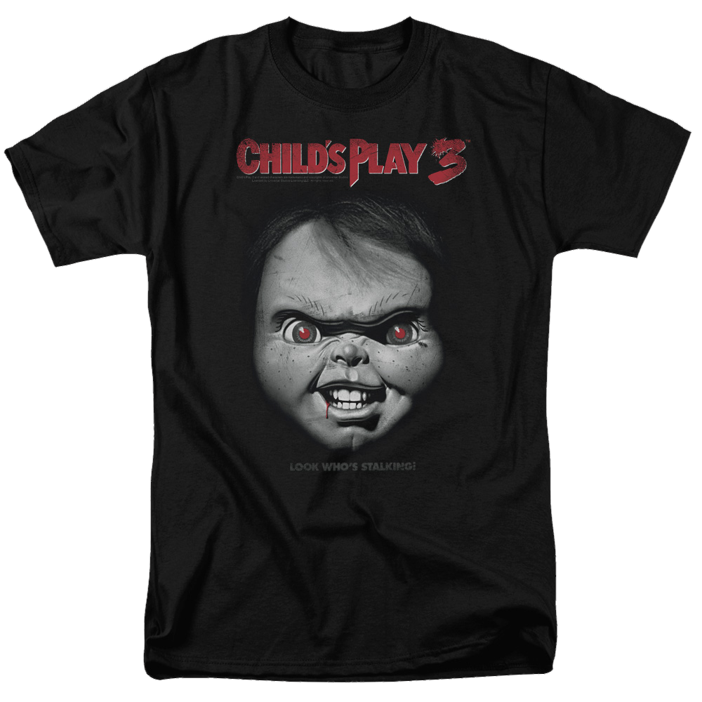 Child's Play 3 Face Poster - Men's Regular Fit T-Shirt