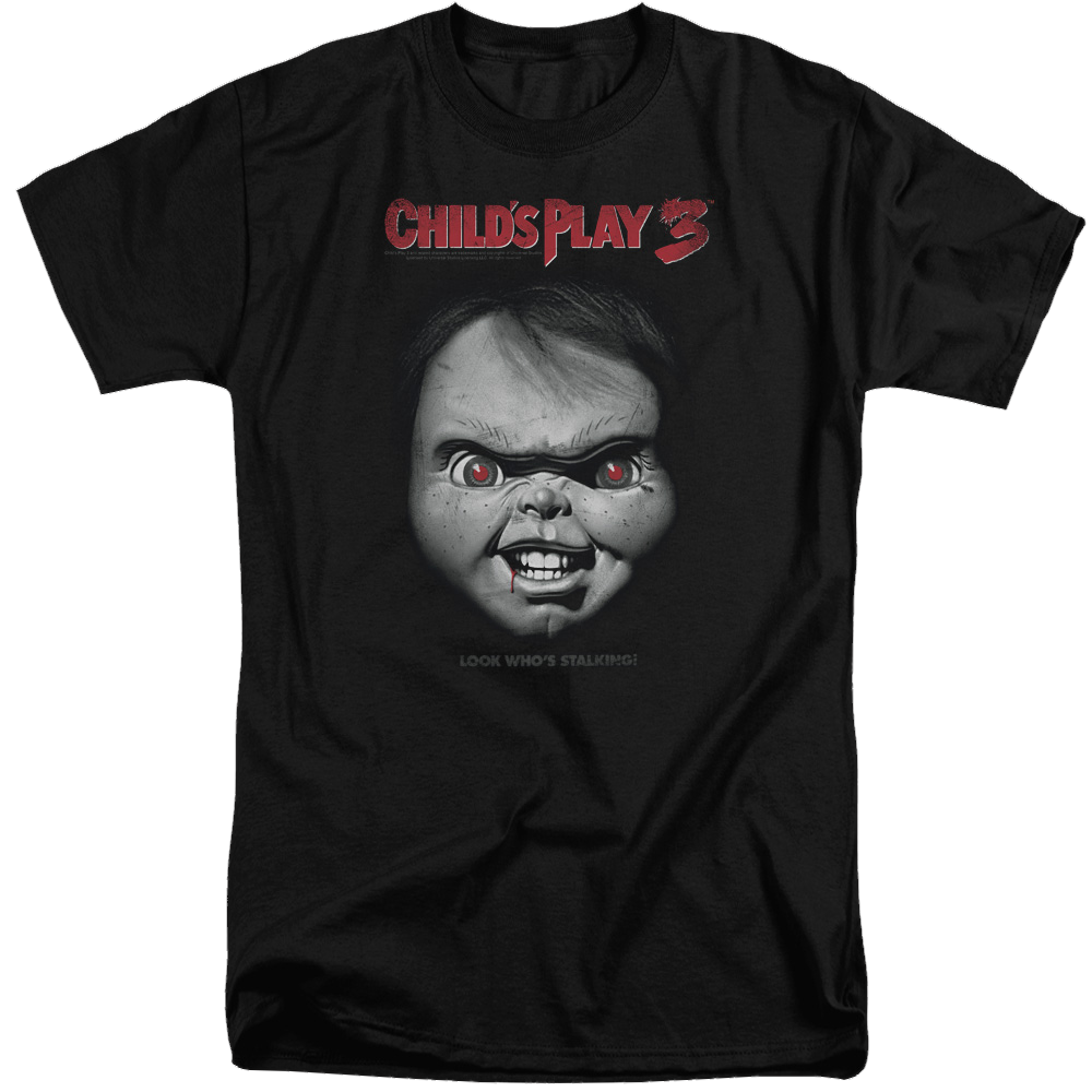 Child's Play Face Poster - Men's Tall Fit T-Shirt