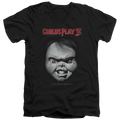 Child's Play Face Poster - Men's V-Neck T-Shirt Hoodie, Sweatshirt | CiraTrend.com