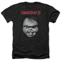Child's Play Face Poster - Men's Heather T-Shirt Hoodie, Sweatshirt | CiraTrend.com