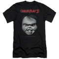 Child's Play Face Poster - Men's Premium Slim Fit T-Shirt Hoodie, Sweatshirt | CiraTrend.com