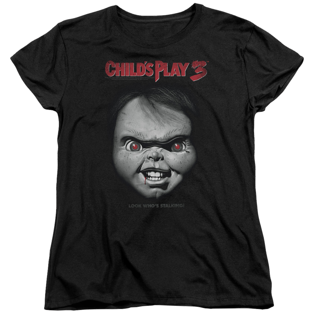 Child's Play Face Poster - Women's T-Shirt