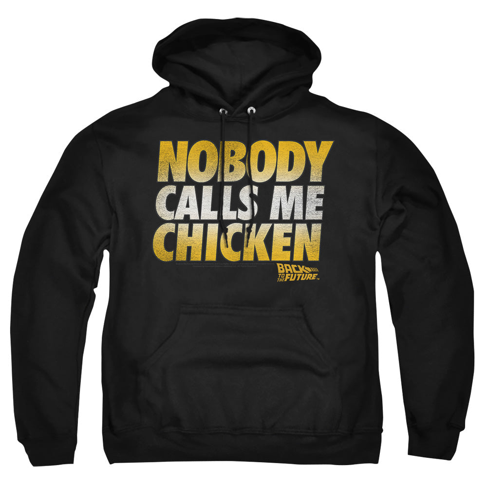 Back To The Future Chicken Mens Hoodie Black T-Shirts, Sweatshirt | CiraTrend.com (Image 5)