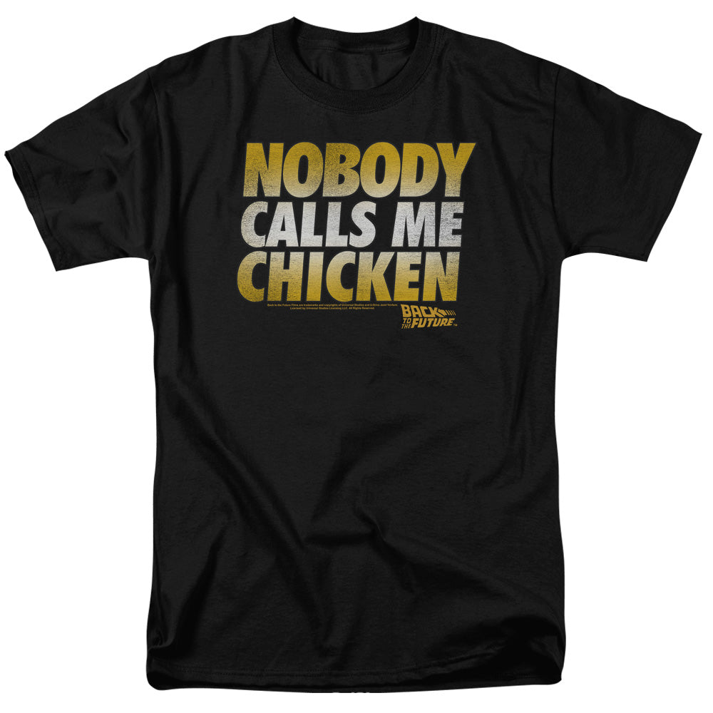 Back To The Future Chicken Mens T Shirt Black Hoodie, Sweatshirt | CiraTrend.com