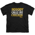 Back To The Future Chicken Kids Youth T Shirt Black Hoodie, Sweatshirt | CiraTrend.com