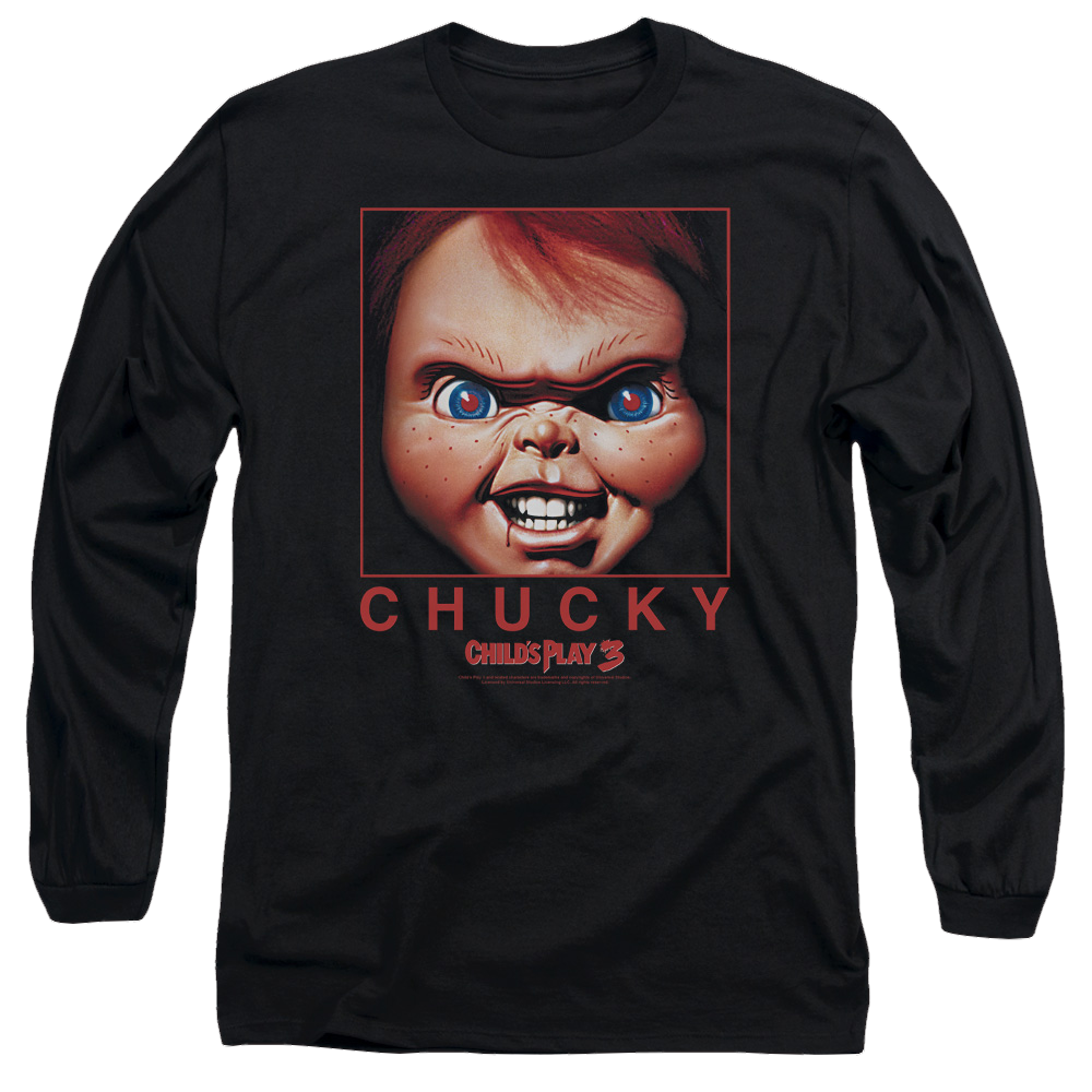 Child's Play Chucky Squared - Men's Long Sleeve T-Shirt Hoodie, Sweatshirt | CiraTrend.com