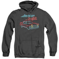 American Grafitti Neon Mens Heather Hoodie Black Black T-Shirts, Sweatshirt | CiraTrend.com (Image 1)