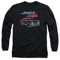 American Grafitti Neon Mens Long Sleeve Shirt Black Black Hoodie, Sweatshirt | CiraTrend.com