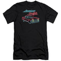 American Grafitti Neon Premium Bella Canvas Slim Fit Mens T Shirt Black Hoodie, Sweatshirt | CiraTrend.com