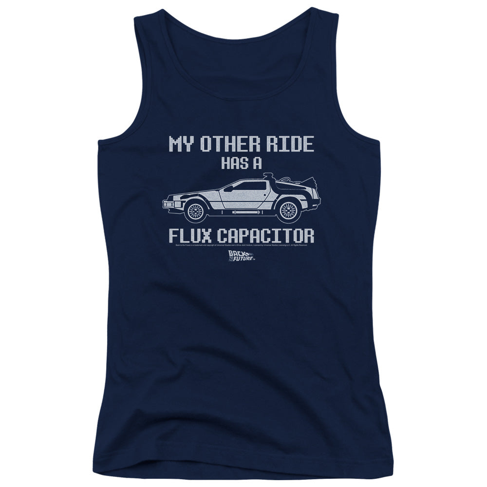 Back To The Future Other Ride Womens Tank Top Shirt Navy Blue Hoodie, Sweatshirt | CiraTrend.com