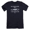 Back To The Future Other Ride Premium Bella Canvas Slim Fit Mens T Shirt Navy Blue Hoodie, Sweatshirt | CiraTrend.com