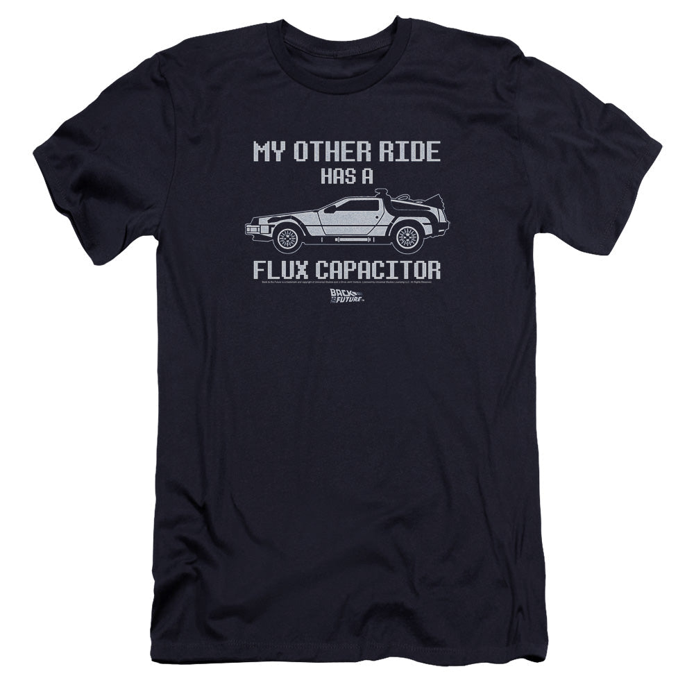 Back To The Future Other Ride Premium Bella Canvas Slim Fit Mens T Shirt Navy Blue Hoodie, Sweatshirt | CiraTrend.com