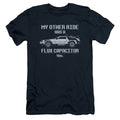Back To The Future Other Ride Slim Fit Mens T Shirt Navy Blue Hoodie, Sweatshirt | CiraTrend.com