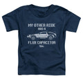 Back To The Future Other Ride Toddler Kids Youth T Shirt Navy Blue Hoodie, Sweatshirt | CiraTrend.com
