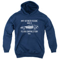Back To The Future Other Ride Kids Youth Hoodie Navy Blue T-Shirts, Sweatshirt | CiraTrend.com