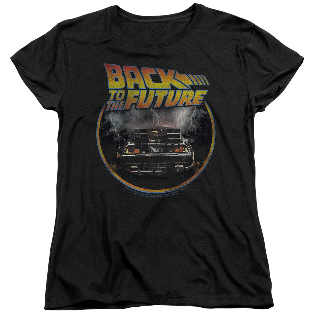 Back To The Future Back Womens T Shirt Black Hoodie, Sweatshirt | CiraTrend.com