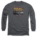 Back To The Future Time Machine - Men's Long Sleeve T-Shirt Hoodie, Sweatshirt | CiraTrend.com