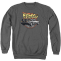 Back To The Future Time Machine - Men's Crewneck Sweatshirt T-Shirts, Hoodie | CiraTrend.com