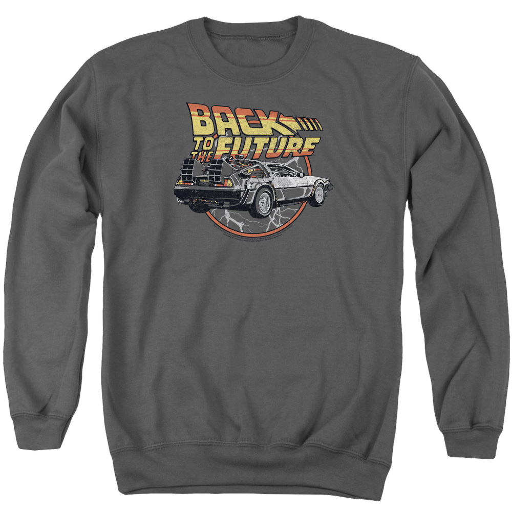Back To The Future Time Machine - Men's Crewneck Sweatshirt T-Shirts, Hoodie | CiraTrend.com
