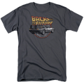 Back To The Future Time Machine - Men's Regular Fit T-Shirt Hoodie, Sweatshirt | CiraTrend.com