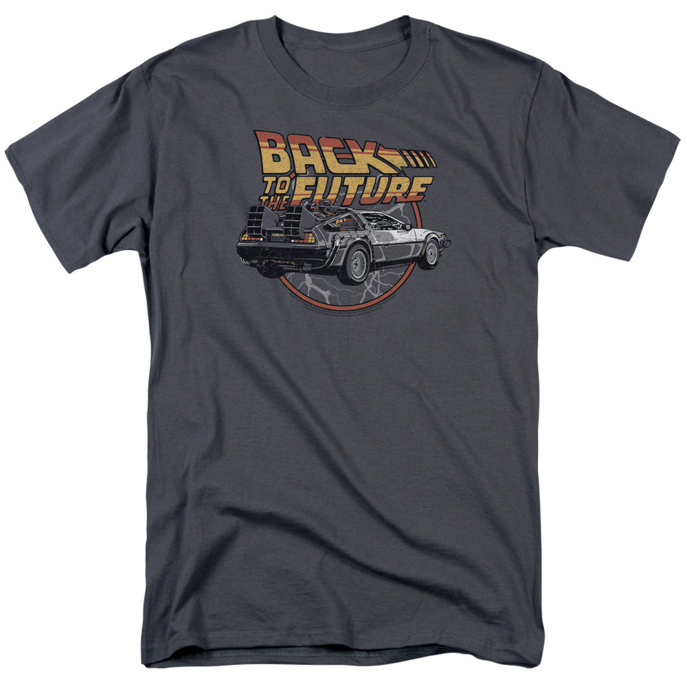 Back Future Time Machine Charcoal Charcoal T-Shirts, Hoodie, Sweatshirt