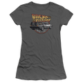 Back To The Future Time Machine - Juniors T-Shirt Hoodie, Sweatshirt | CiraTrend.com