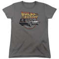 Back To The Future Time Machine - Women's T-Shirt Hoodie, Sweatshirt | CiraTrend.com
